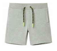 Short pour enfants avec cordon de serrage mélange kaki clair 92/104/116/128/140 7-8 ans