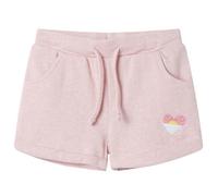 Short pour enfants avec cordon de serrage rose clair mélangé 92/104/116/128/140 7-8 ans