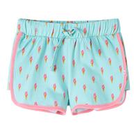 Short pour Enfants avec Cordon Vêtement Imprimé Crème Glacée Menthe Claire 116 v