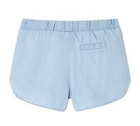 Short Pour Enfants Bleu Denim Doux 140