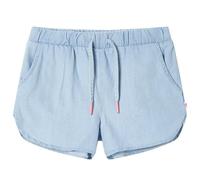 Short Pour Enfants Bleu Denim Doux 92
