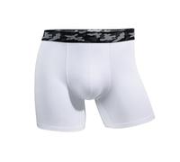 Short pour homme à quatre coins, couleur unie, en forme de U, taille moyenne, respirant, Blanc., 4XL