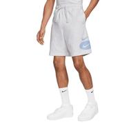Short pour Homme Swoosh League - Nike DM5487-051 - Gris - Tissu en molleton - Regular XS