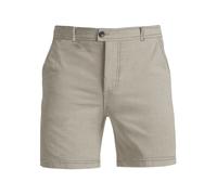 Short pour hommes mc2 saint barth - lin sebastien 10h grain - sable BEIGE L