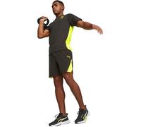 Short Puma Fit Ultrabreathe 7"" - noir/yellow burst - 2XL L