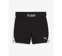 Short Puma Strong noir mat blanc femme - M