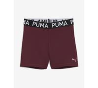Short Puma Strong rouge foncé noir femme - M