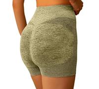 Short Push Up Femme Cycliste Taille Haute Coton Legging Court Plumi Leggings Anti Frottement Cuisse D'entraînement pour De Compression Large Qui Frotte Sport Noir Plage Ete Été Shorty Bermuda Blanc