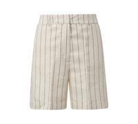 Short rayÃ© en lin femme COMMA Beige 42
