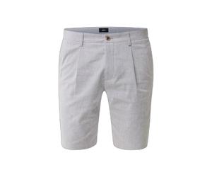 Short rayÃ© en lin mÃ©langÃ© Mexx Bleu 2XL