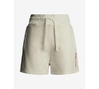 Short Red Bull Racing x Pepe Jeans taille haute blanc cassé femme - L