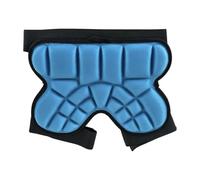 Short rembourré avec protection des hanches pour le ski junior, coussinet coccyx en mousse avec ceinture élastique et sangles de jambe pour l'entraînement