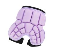 Short rembourré avec protection des hanches pour le ski junior, coussinet coccyx en mousse avec ceinture élastique et sangles de jambe pour l'entraînement