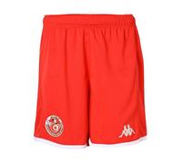Short Replica Home Tunisie - Kappa - Rouge - Blanc - Homme - Football - Respirant S