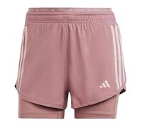 Short 2 en 1 femme adidas Own the Run 3-Stripes Rose L