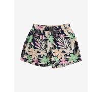Short Roxy Blue Ocean Floor bleu marine jaune vert fille - 8