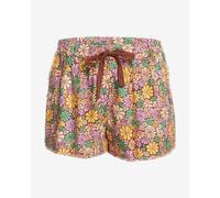 Short Roxy Coastline Ride orange pink green women's pants. - S
