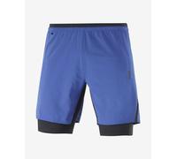 Short Salomon Cross Twinskin bleu noir - XXL