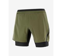 Short Salomon Cross Twinskin vert olive - XS