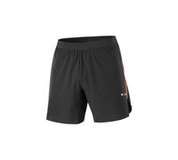 Salomon - Short léger et respirant - S/Lab Speed Spl 7" Sht M Deep Black/Fiery Red pour Homme - Taille XL - Noir Noir XL
