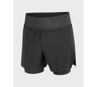 Salomon Short Sense Aero 2In1 5" respirant séchage rapide Homme Taille S Noir