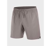 Short Salomon SHKout Core 7'' No Liner gris marron - M