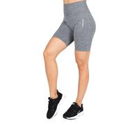 Short sans couture cyclisme femme Gorilla Wear Quincy Gris S/M
