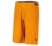 Short SCOTT Trail Flow - Copper Orang - Homme - Tissu extensible - Ajusteur de ceinture - Rembourrage amovible 2XL