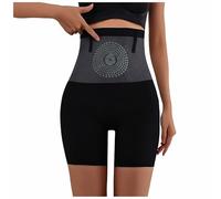 Short Sculptant Pauraju Femme Thermogénique Brûleur De Graisse à Microparticules Modelant Et Restaurant Les Fibres Short Sculptant 4 en 1 Gaine Ventre Plat Graisses pour Femme (XL)