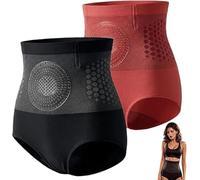 Short Sculptant Thermogénique Brûleur De Graisse Pauraju, Short Gainant 4 en 1, Gainant Ventre Plat Taille Haute pour Femme