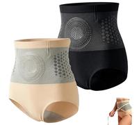 Short Sculptant Thermogénique Brûleur De Graisse, Short Gainant 4 en 1, Gainant Ventre Plat Taille Haute pour Femme Culotte Gainante pour Femme, sous-vêtement Thermique Taille Haute Respirant