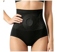 Short Sculptant Thermogénique Brûleur De Graisse Short Gainant 4 en 1 Taille Haute High Waisted Gainant Ventre Plat pour Femme pour Usage Quotidien Et Sport Maintien Abdominal Shapewear (S)