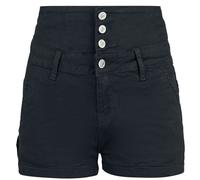 Short Sexy de Forplay - Short en jean taille haute - 27 à 40 - pour Femme - noir 27