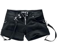 Short Sexy Gothic de Gothicana by EMP - Summer Wine - 27 à 29 - pour Femme - noir 28