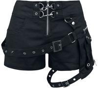 Short Sexy Gothic de Vixxsin - Short Neith - 32 à 34 - pour Femme - noir 34