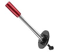 Short Shifter, avec Bouton, Ajusté pour E30 E36 E46 E34 E39 E6X Z3 1985 à 2010, Facile à Utiliser et Rapide à Installer (B (rouge))