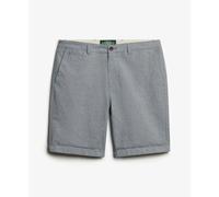 Superdry Premium Textured Chino Shorts Bleu 34 Homme