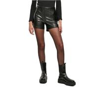 Short similicuir femme Urban Classics Noir XS