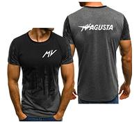 Short Sleeve De Course À Pied for MV Print pour Homme Half Sleeve De Sport Dry Fit De Sport À Col Rond Et Manches Courtes Évacuant L'humidité-Gray||m