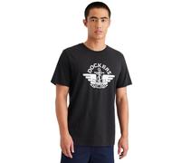 Short Sleeve Graphic Tee Beautiful Black L -