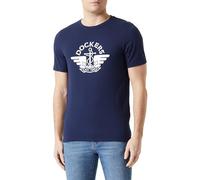 Short Sleeve Graphic Tee Navy L -