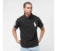 Short Sleeve Knit Polo Shirt noir XL