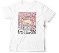 Short SleeveToto Africa Lyric Tshirt Unisex & Kids - Music, Rock, BandShirt Top Sweatshirt Manches Courtes(X-Large)