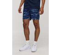 Short slim en jean délavé homme - indigo - 30, indigo