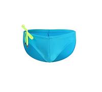 Short slim respirant pour homme - Maillot de bain une pièce, bleu ciel, S