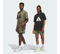 Short spacer adidas Basketball (Non genré) Olive Strata S