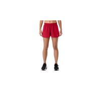 Short splite asics core rouge femme