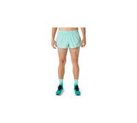 Short splite asics core run vert homme