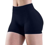 Short Sport Femme Push Up Scrunch Butt Legging Court Taille Haute Shorty Anti Frottement Cuisse Shorts Cycliste Opaque sans Couture pour Yoga Running Fitness Gym Course À Pied