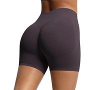 Short Sport Femme Short Cycliste Femme Legging De Yoga Running Shorts Gainant Ventre Plat Shorts De Sport pour Femmes Quick-Dry Boxer Taille Haute Soldes De Printemps Vente Flash du Jour Et Soldes